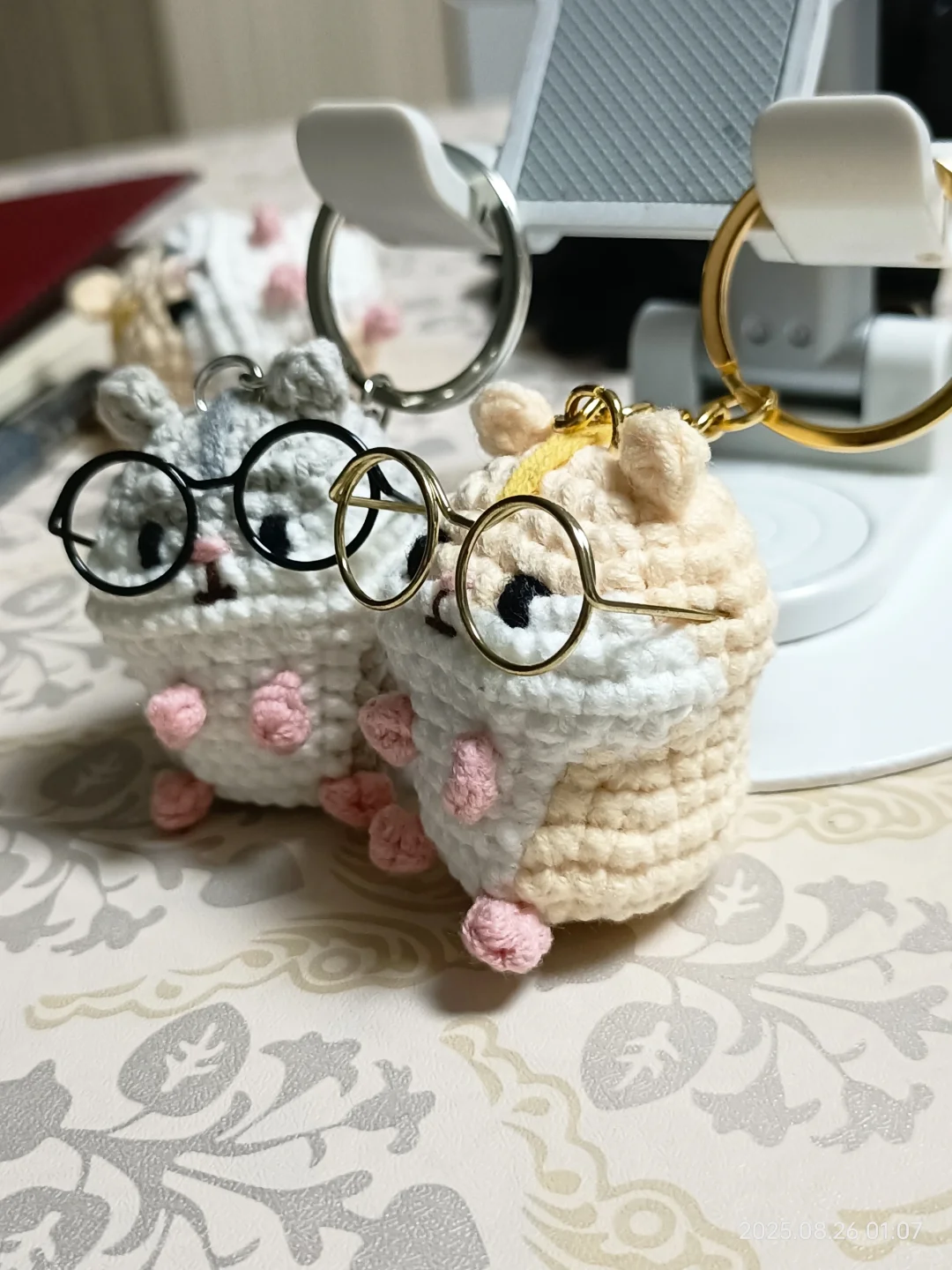 【钩织图解】宝宝小仓鼠钩织完成！🥰